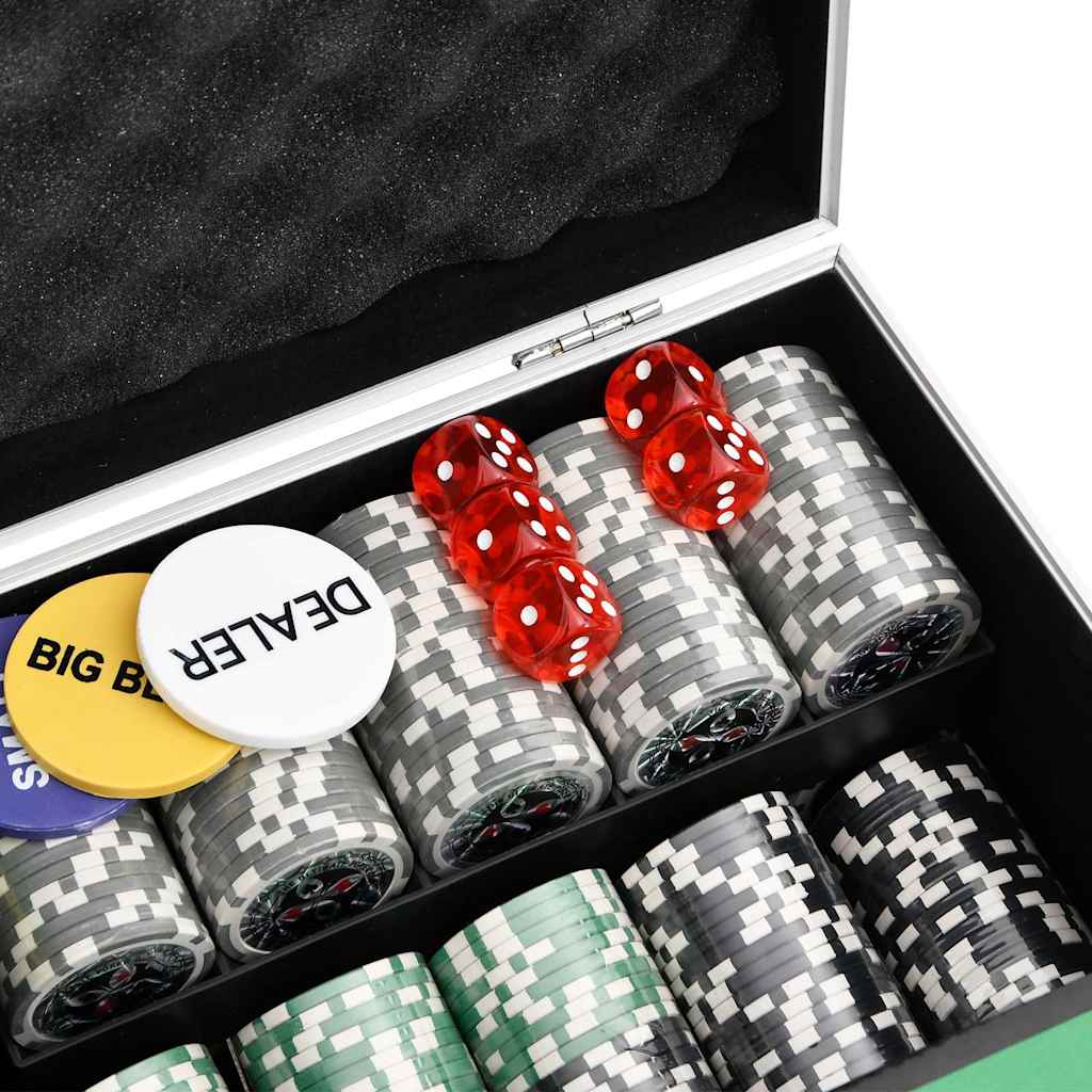 vidaXL Poker Chip Set 300 pcs 11.5 g