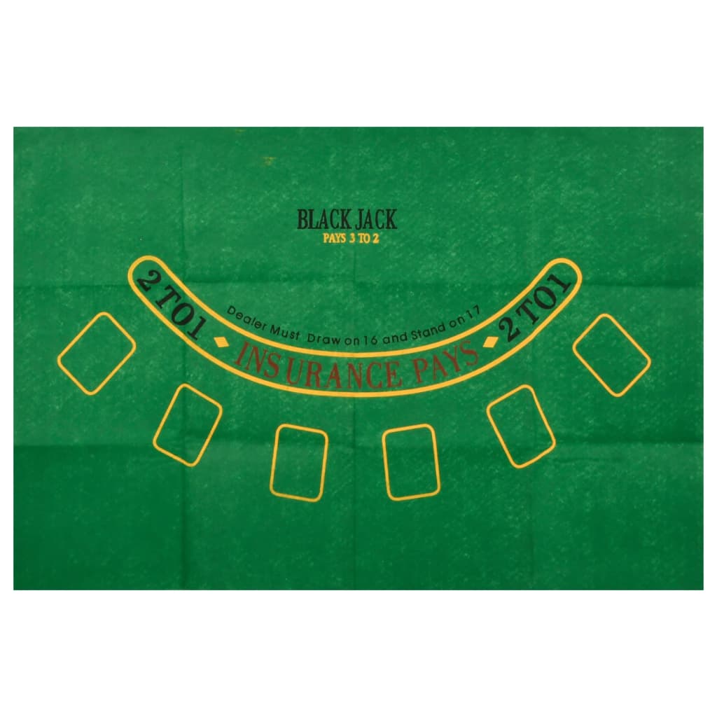 vidaXL Poker Chip Set 600 pcs 4 g
