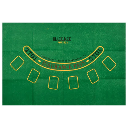 vidaXL Poker Chip Set 600 pcs 4 g