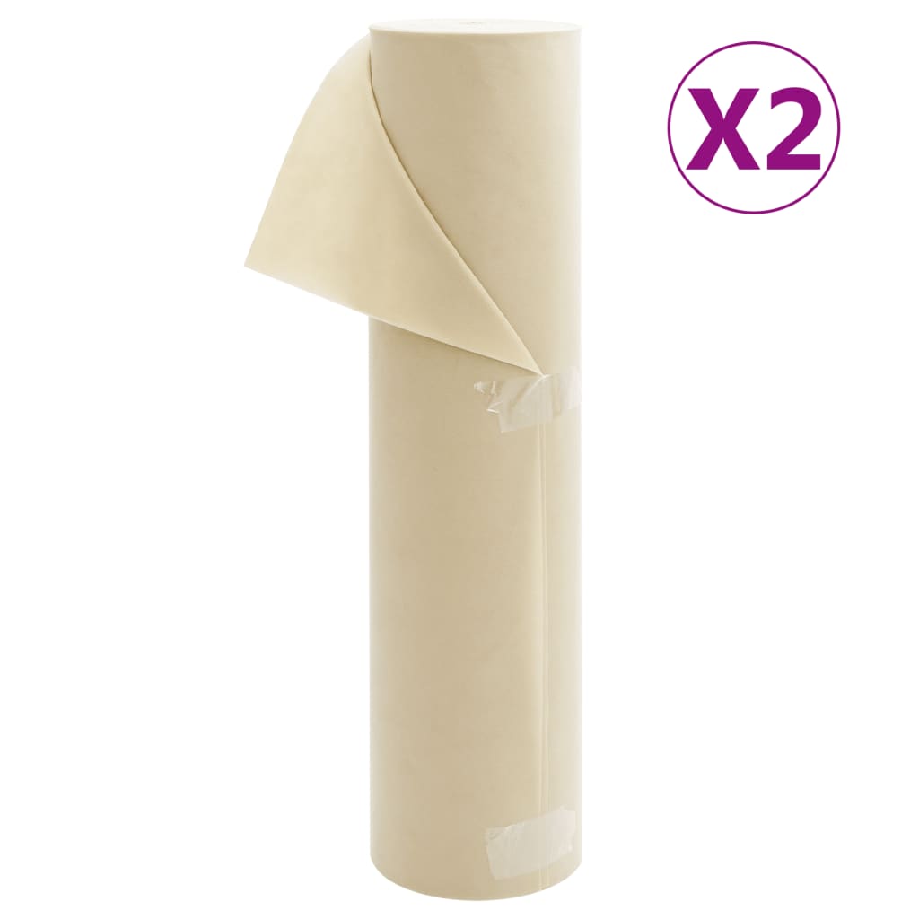vidaXL Plant Fleece 2 Rolls 70 g/m² 50x1,6 m