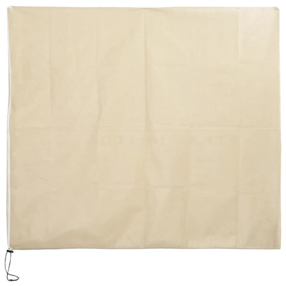 vidaXL Plant Fleece Covers with Zip 2 pcs 70 g/m² 3.93x3.5 m