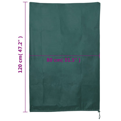 vidaXL Plant Fleece Covers with Drawstring 8 pcs 70 g/m² 0.8x1.2 m