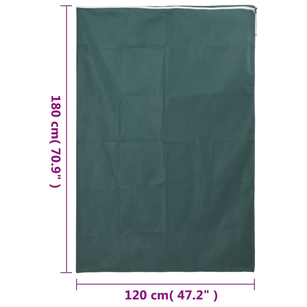 vidaXL Plant Fleece Covers with Zip 4 pcs 70 g/m² 1.2x1.8 m