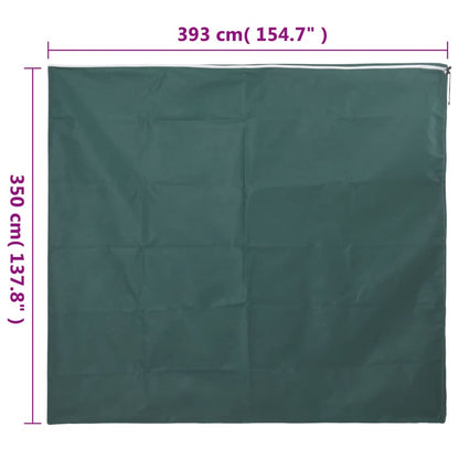 vidaXL Plant Fleece Covers with Zip 2 pcs 70 g/m² 3.93x3.5 m