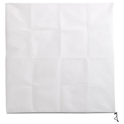 vidaXL Plant Fleece Covers with Zip 10 pcs 70 g/m² 1.55x1.55 m