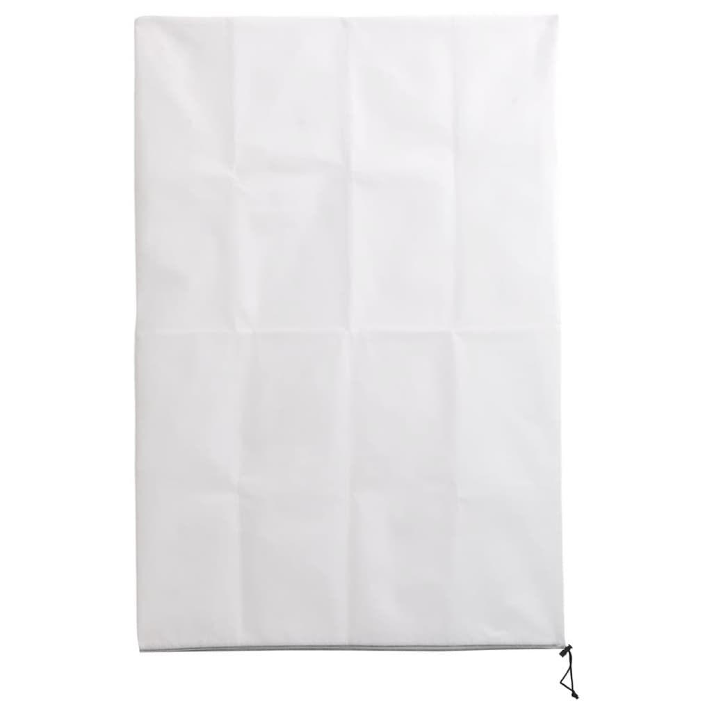 vidaXL Plant Fleece Covers with Zip 10 pcs 70 g/m² 1.2x1.8 m