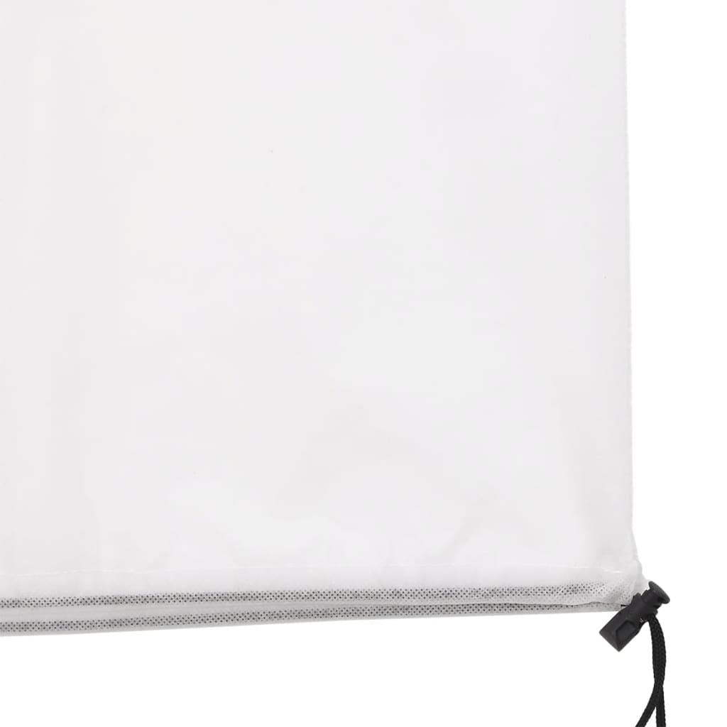 vidaXL Plant Fleece Covers with Zip 10 pcs 70 g/m² 1.2x1.8 m