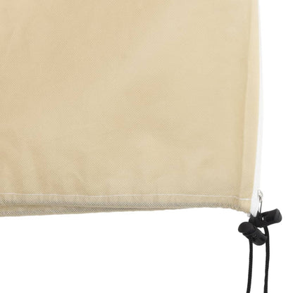 vidaXL Plant Fleece Covers with Zip 10 pcs 70 g/m² 1x1.55 m