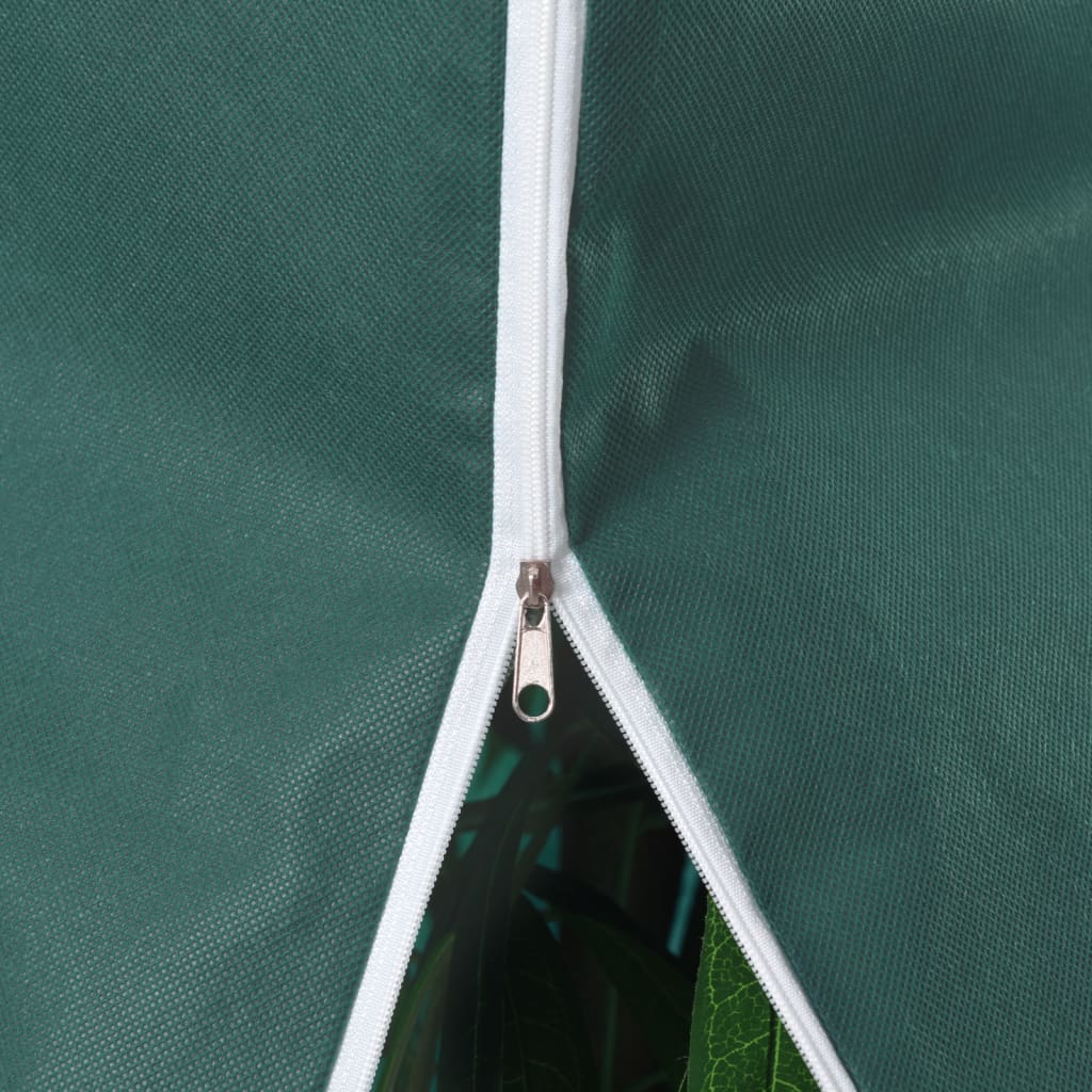 vidaXL Plant Fleece Covers with Zip 10 pcs 70 g/m² 3.93x3.5 m