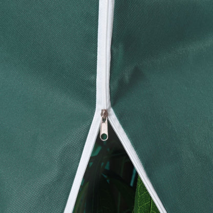 vidaXL Plant Fleece Covers with Zip 10 pcs 70 g/m² 3.93x3.5 m