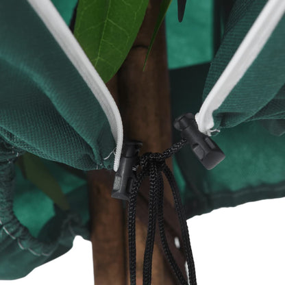 vidaXL Plant Fleece Covers with Zip 10 pcs 70 g/m² 3.93x3.5 m