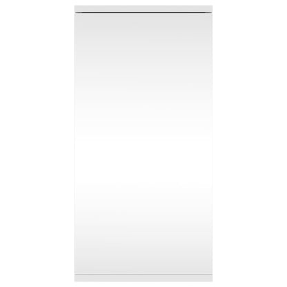 vidaXL Corner Bathroom Mirror Cabinet White 30x24x60 cm