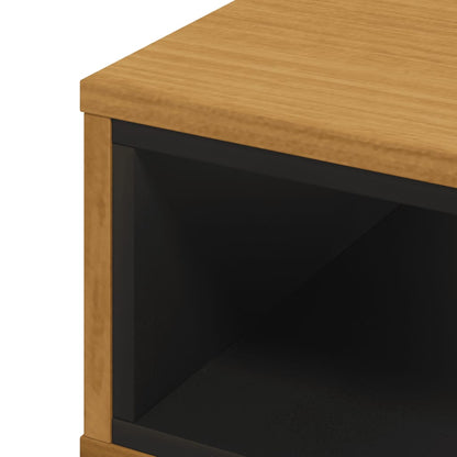 vidaXL Coffee Table "FLAM" 100x50x32,5 cm Solid Wood Pine