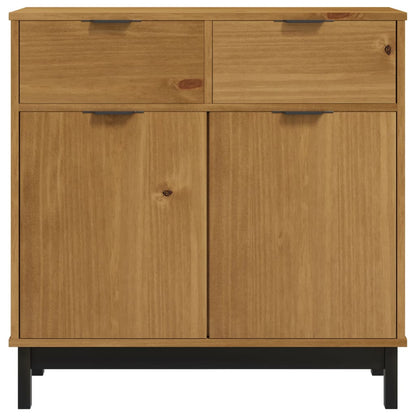 vidaXL Sideboard "FLAM" 80x40x80 cm Solid Wood Pine
