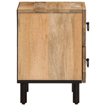 vidaXL Bedside Cabinets 2 pcs 40x33x46 cm Solid Wood Mango