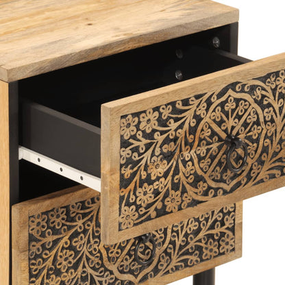 vidaXL Bedside Cabinets 2 pcs 40x33x46 cm Solid Wood Mango