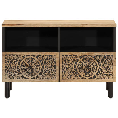 vidaXL TV Cabinet 70x33x46 cm Solid Wood Mango