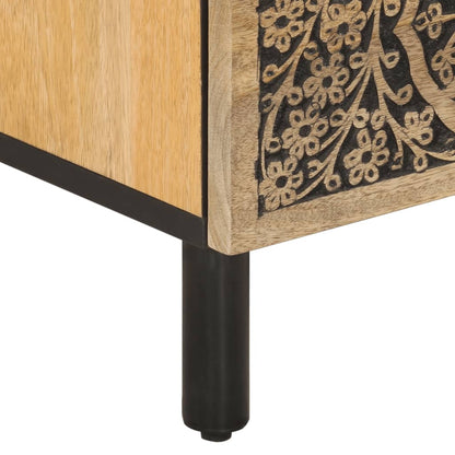 vidaXL TV Cabinet 70x33x46 cm Solid Wood Mango