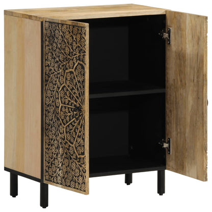 vidaXL Side Cabinet 60x33x75 cm Solid Wood Mango