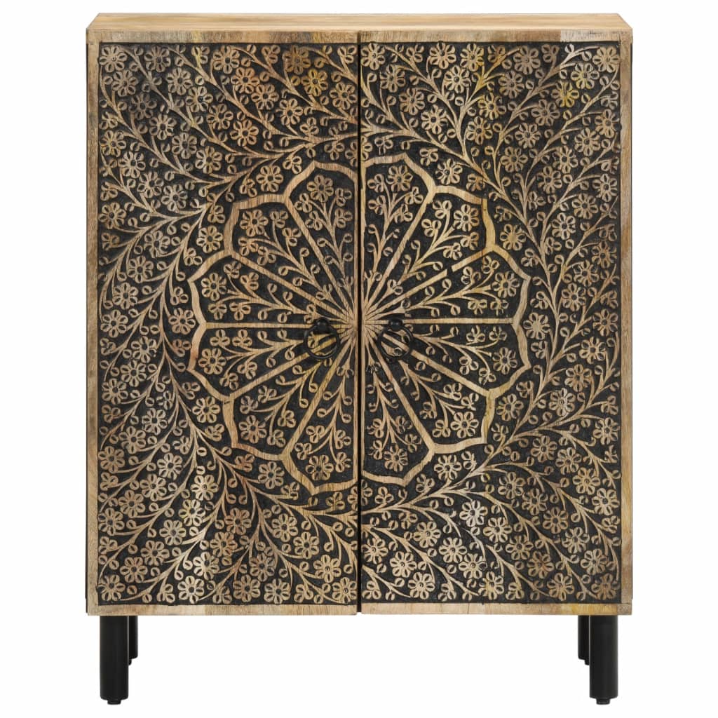 vidaXL Side Cabinet 60x33x75 cm Solid Wood Mango
