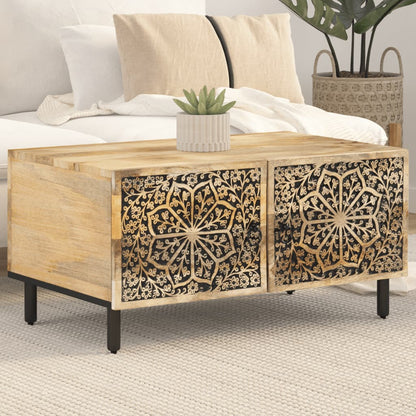 vidaXL Coffee Table 80x50x40 cm Solid Wood Mango