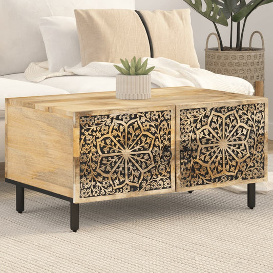 vidaXL Coffee Table 80x50x40 cm Solid Wood Mango