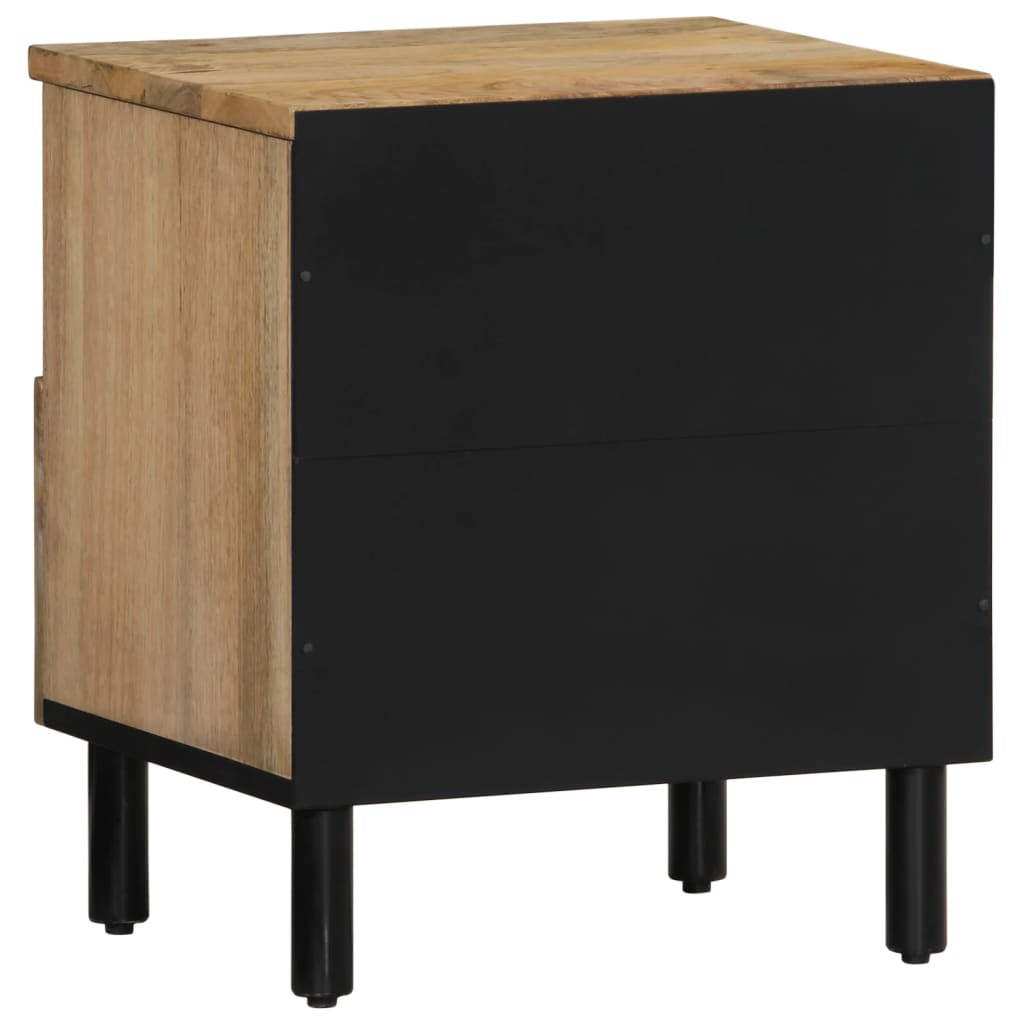 vidaXL Bedside Cabinets 2 pcs 40x33x46 cm Solid Wood Mango