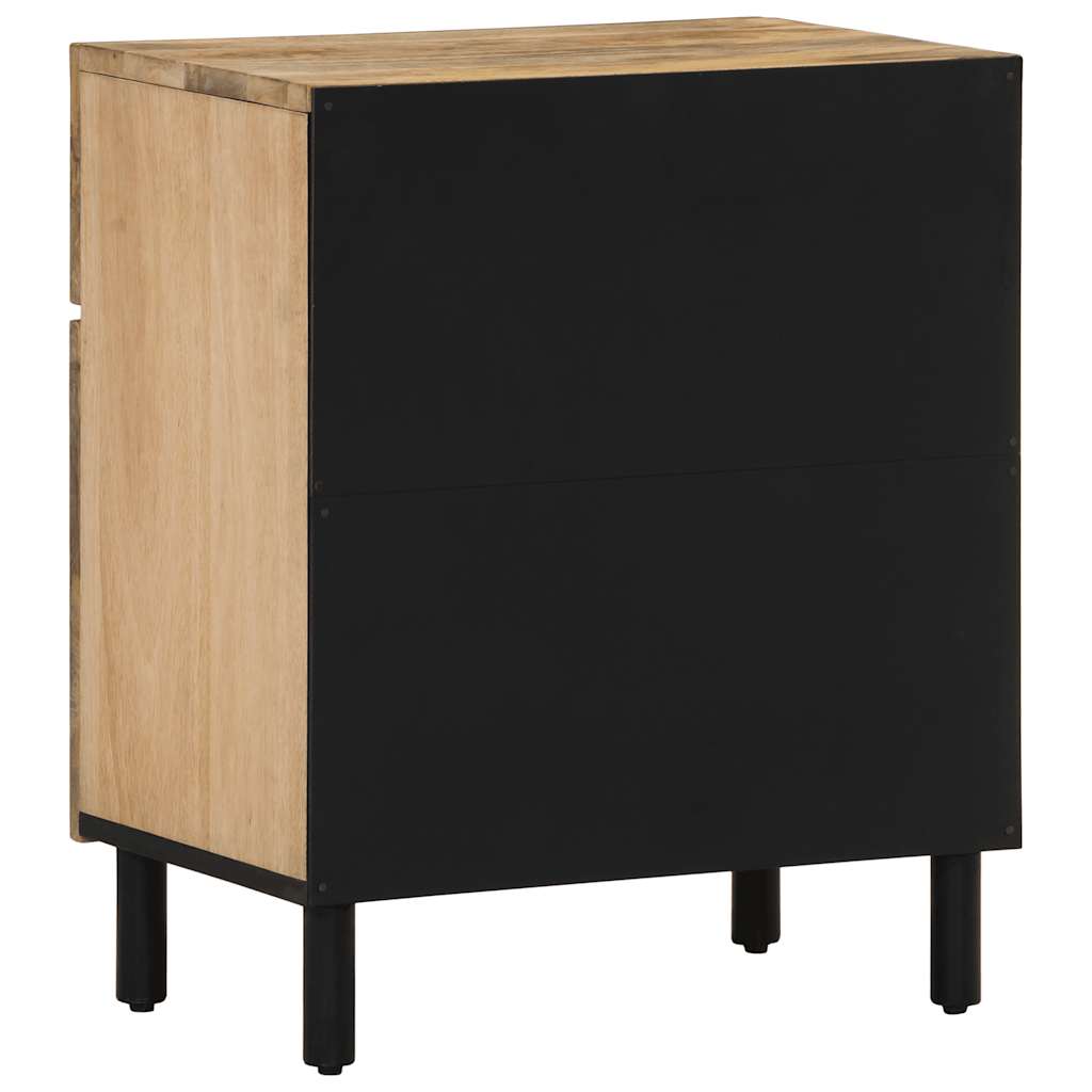 vidaXL Bedside Cabinet 50x33x60 cm Solid Wood Mango