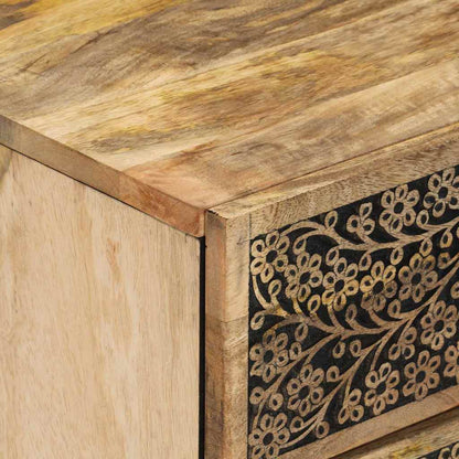 vidaXL Bedside Cabinet 50x33x60 cm Solid Wood Mango