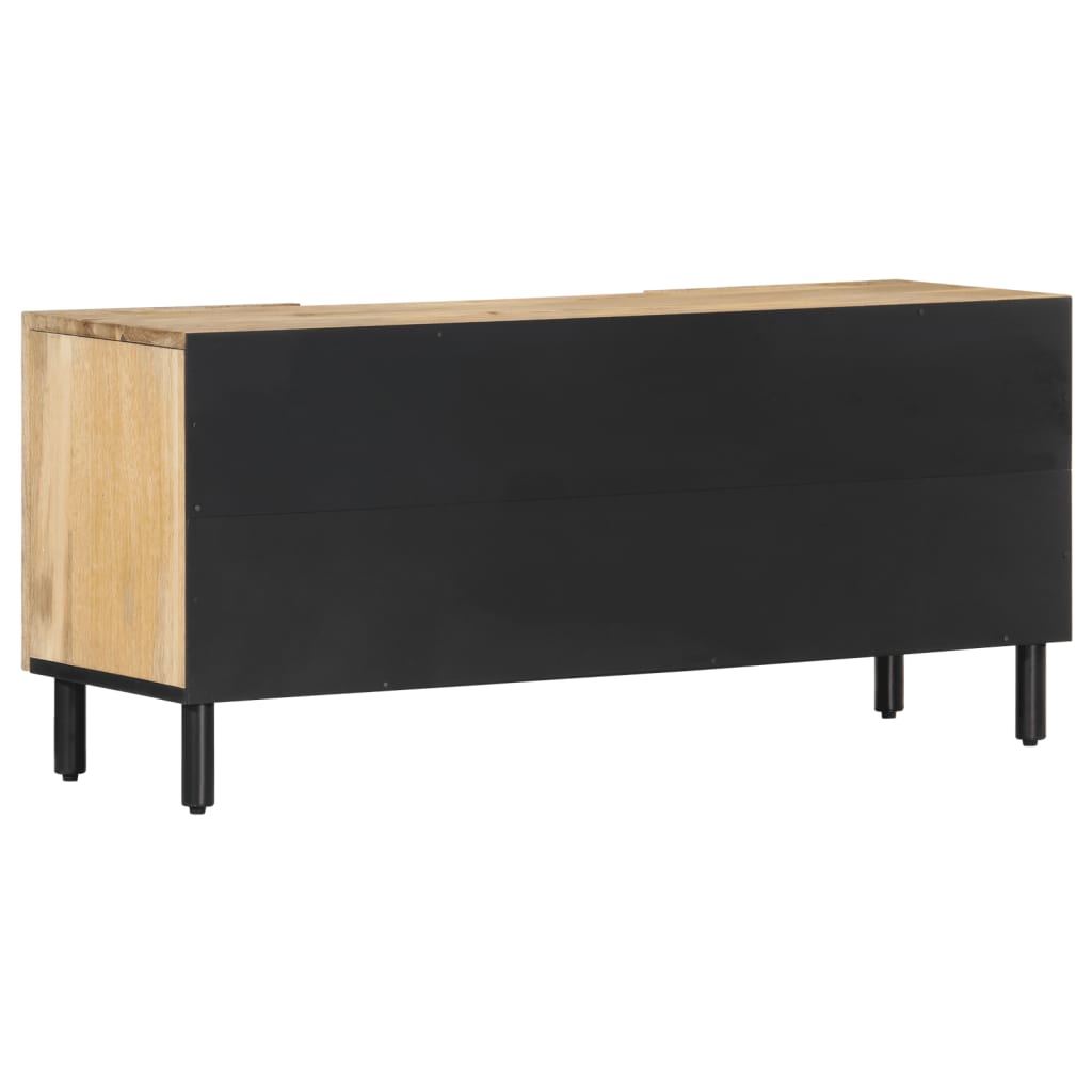 vidaXL TV Cabinet 105x33x46 cm Solid Wood Mango