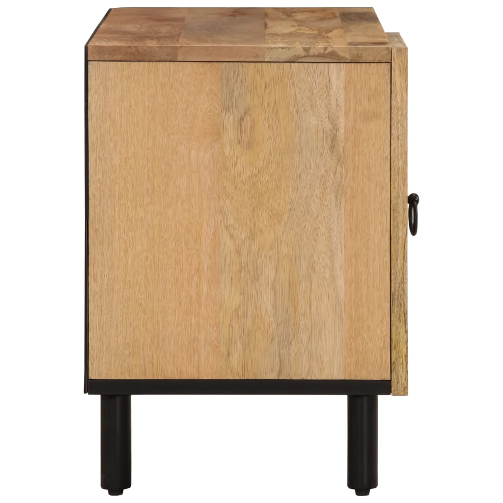 vidaXL TV Cabinet 80x31x46 cm Solid Wood Mango