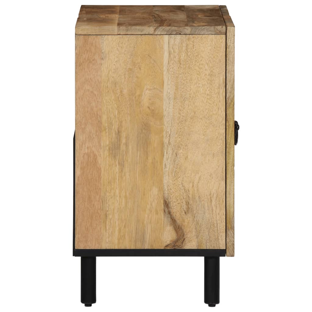 vidaXL Bathroom Sink Cabinet 62x33x58 cm Solid Wood Mango