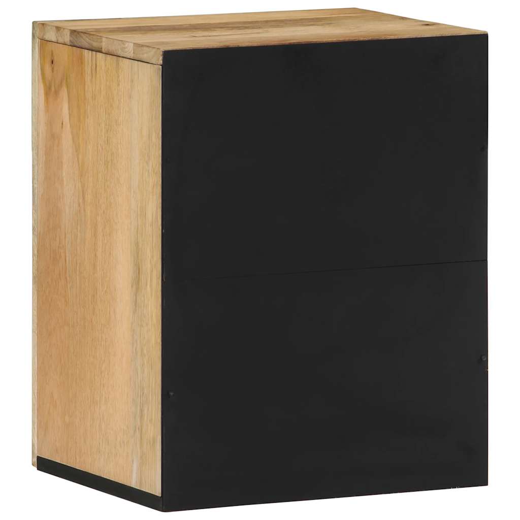 vidaXL Bathroom Wall Cabinet 38x33x48 cm Solid Wood Mango