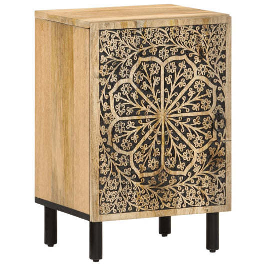 vidaXL Bathroom Cabinet 38x33x58 cm Solid Wood Mango