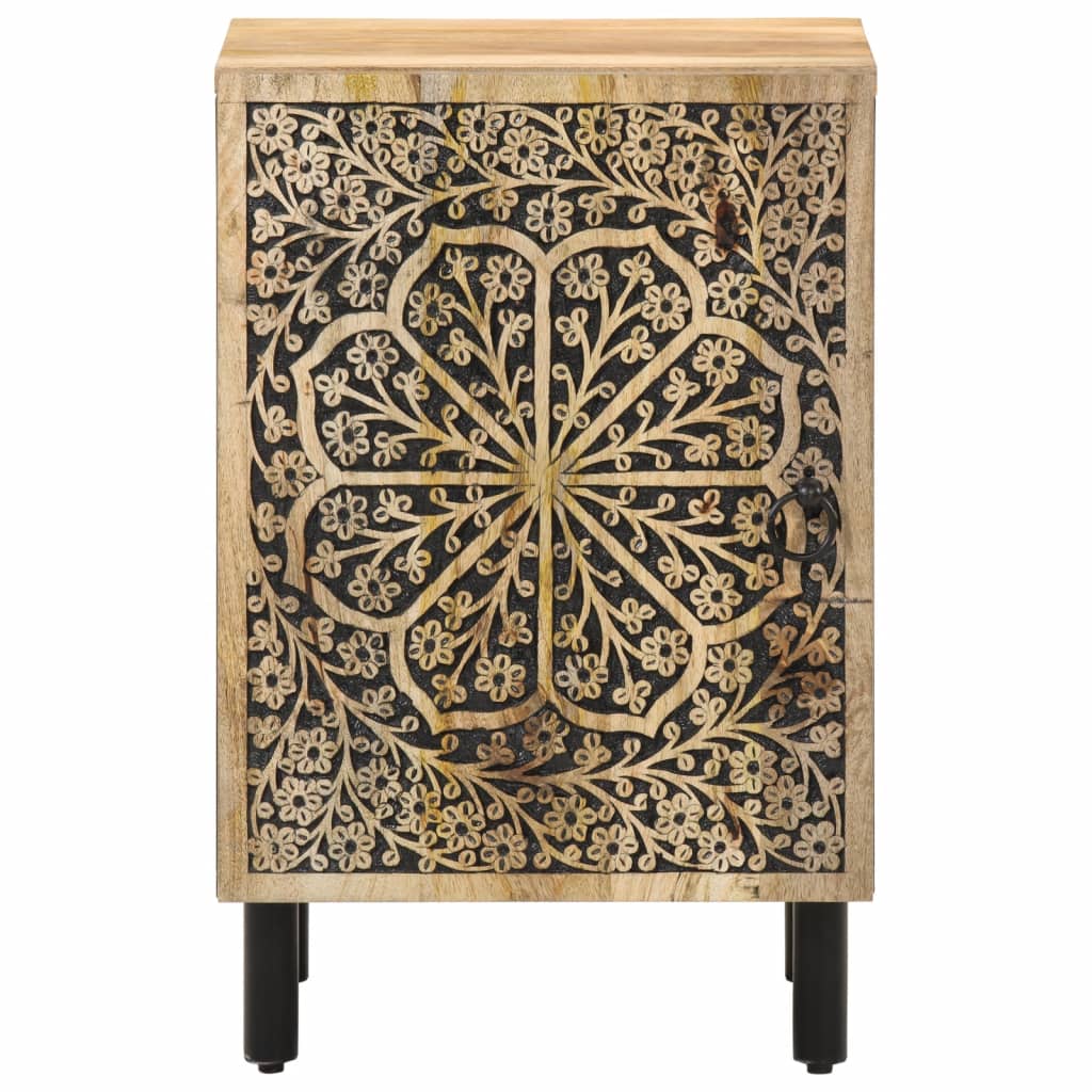 vidaXL Bathroom Cabinet 38x33x58 cm Solid Wood Mango