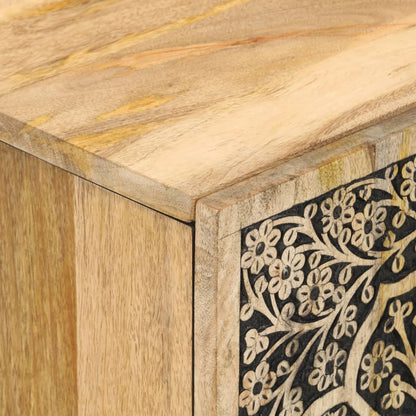 vidaXL Bathroom Cabinet 38x33x58 cm Solid Wood Mango