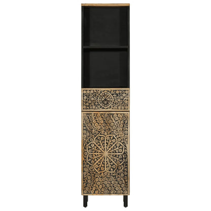 vidaXL Bathroom Cabinet 38x33x160 cm Solid Wood Mango