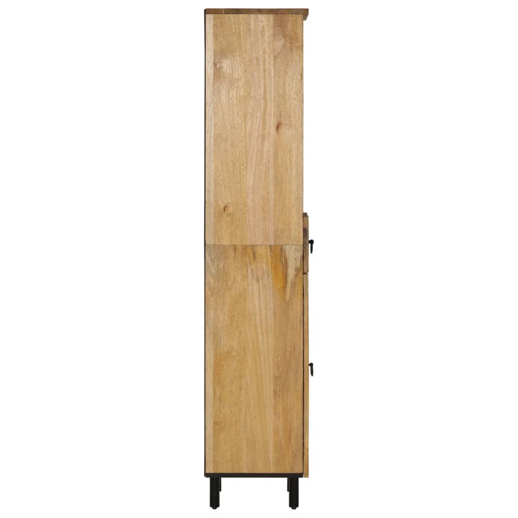 vidaXL Bathroom Cabinet 38x33x160 cm Solid Wood Mango