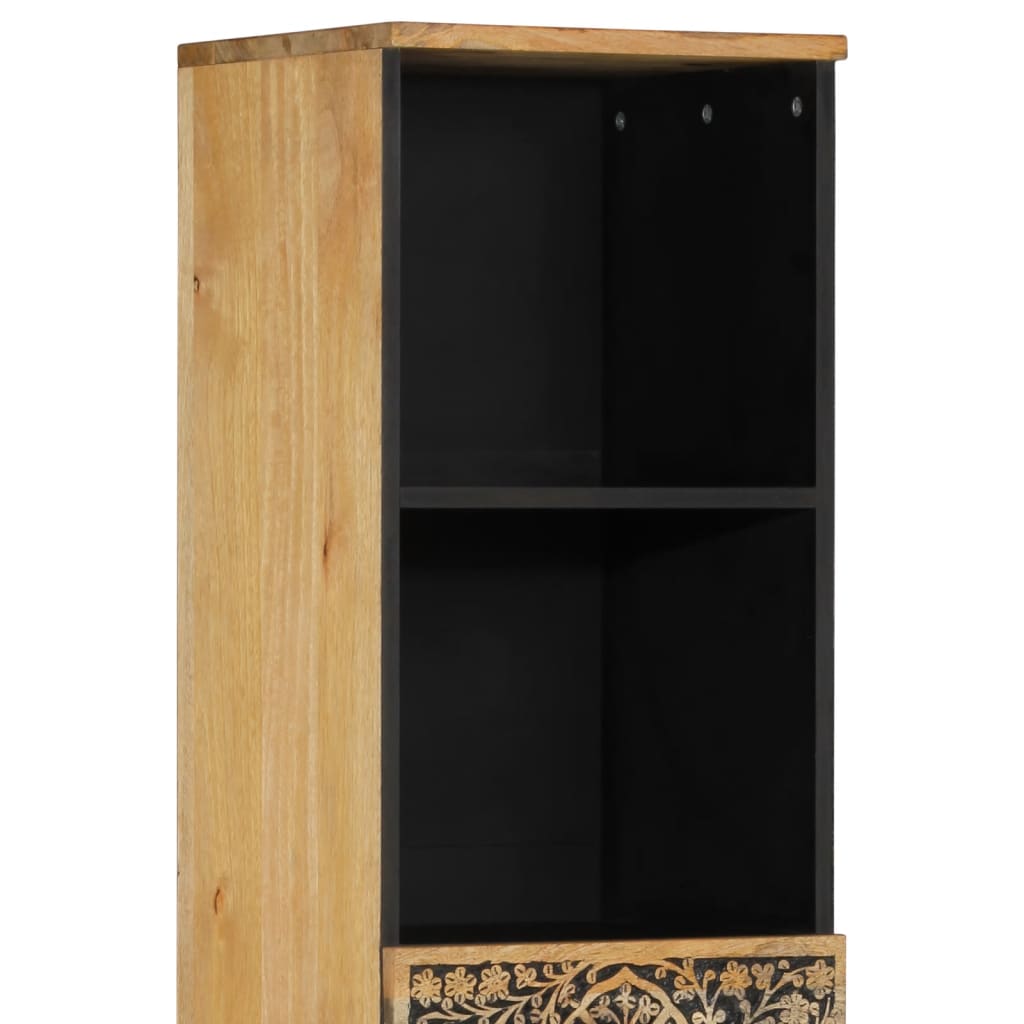 vidaXL Bathroom Cabinet 38x33x160 cm Solid Wood Mango