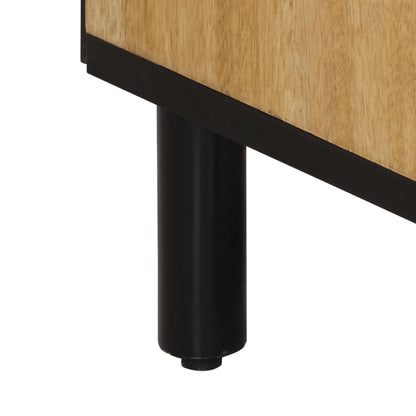 vidaXL Bathroom Cabinet 38x33x160 cm Solid Wood Mango