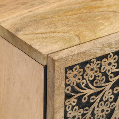 vidaXL Side Cabinet 40x33x75 cm Solid Wood Mango