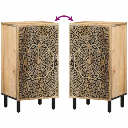 vidaXL Side Cabinet 40x33x75 cm Solid Wood Mango