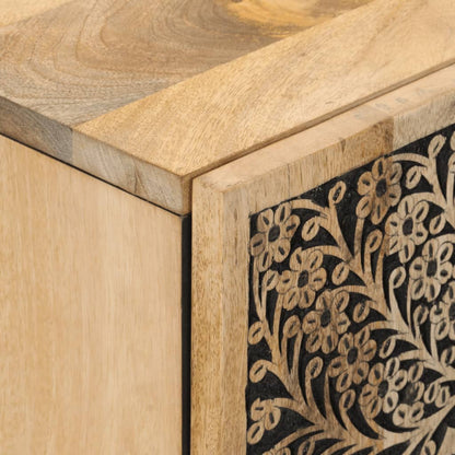 vidaXL Side Cabinet 40x33x75 cm Solid Wood Mango