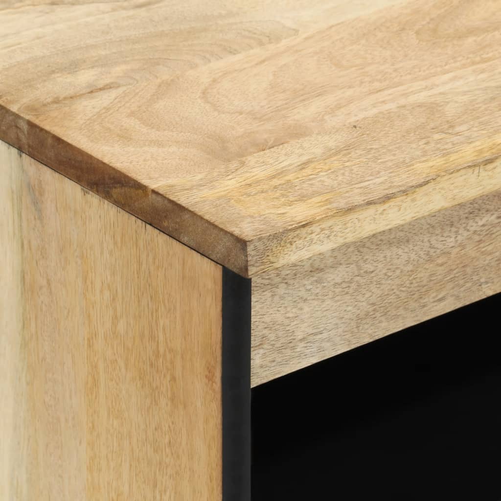 vidaXL Side Cabinet 60x33x75 cm Solid Wood Mango