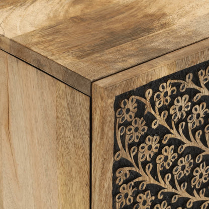 vidaXL Side Cabinet 60x33x75 cm Solid Wood Mango