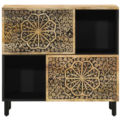 vidaXL Side Cabinet 80x33x75 cm Solid Wood Mango