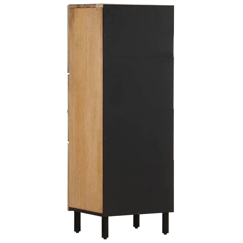 vidaXL Side Cabinet 40x33x110 cm Solid Wood Mango