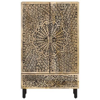 vidaXL Highboard 60x33x100 cm Solid Wood Mango