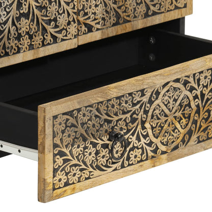 vidaXL Highboard 60x33x100 cm Solid Wood Mango