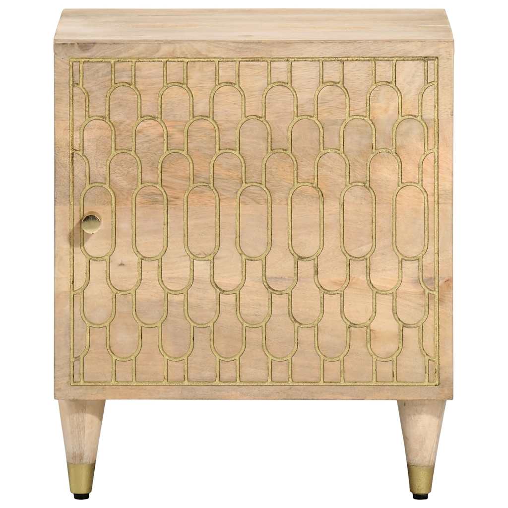 vidaXL Bedside Cabinets 2 pcs 40x33x46 cm Solid Wood Mango